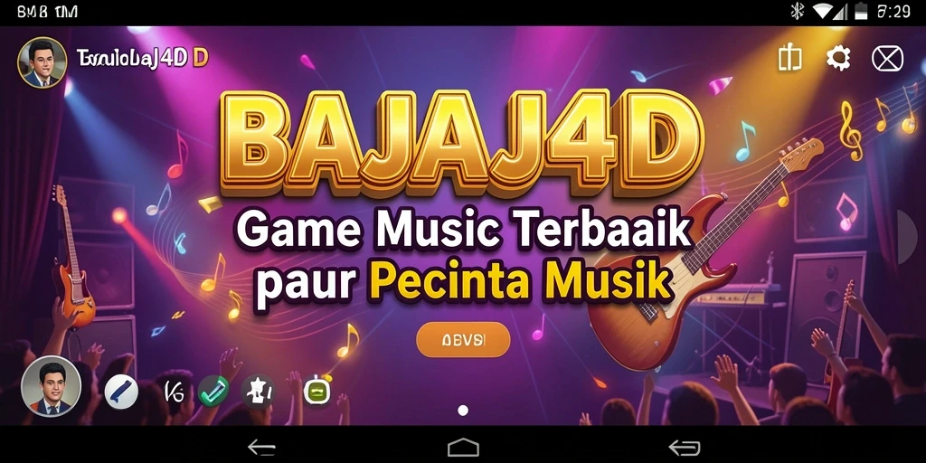 Screenshot gameplay BAJAJ4D menampilkan pengalaman musik yang interaktif.