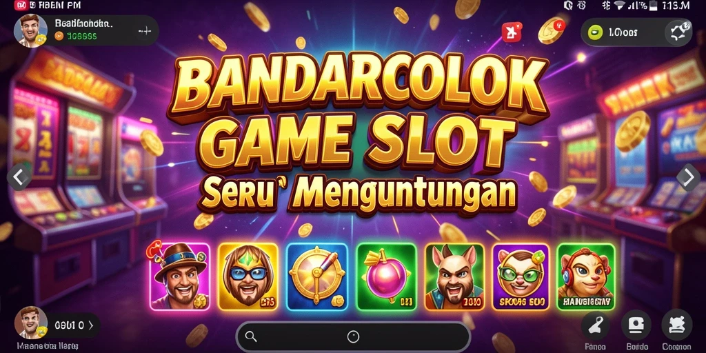 Tampilan menarik dalam game Slot BANDARCOLOK yang menyenangkan.