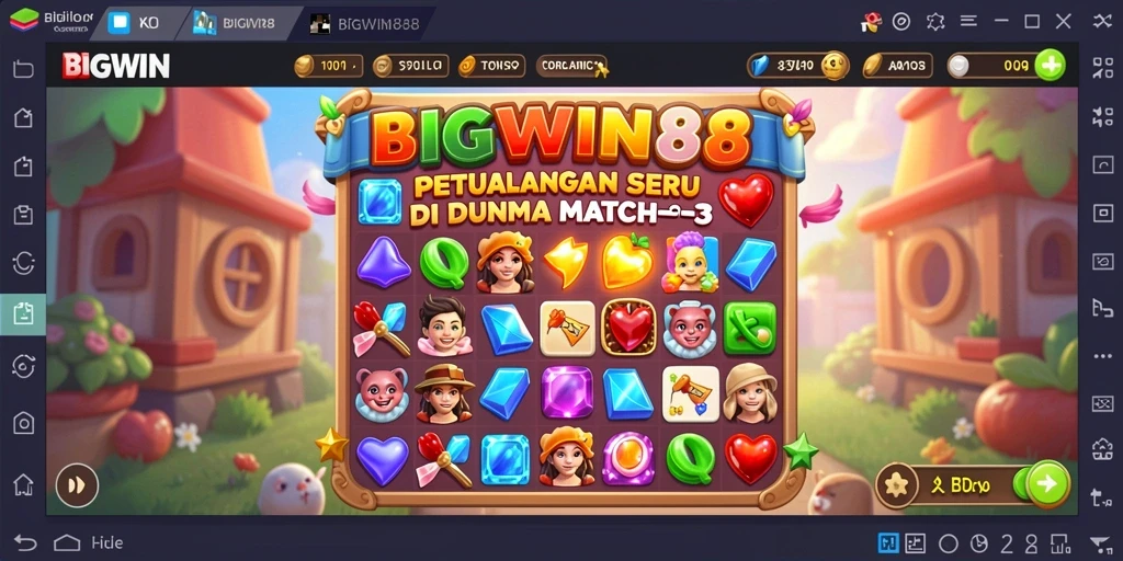 Tangkapan layar penuh aksi dari gameplay BIGWIN88 yang seru.