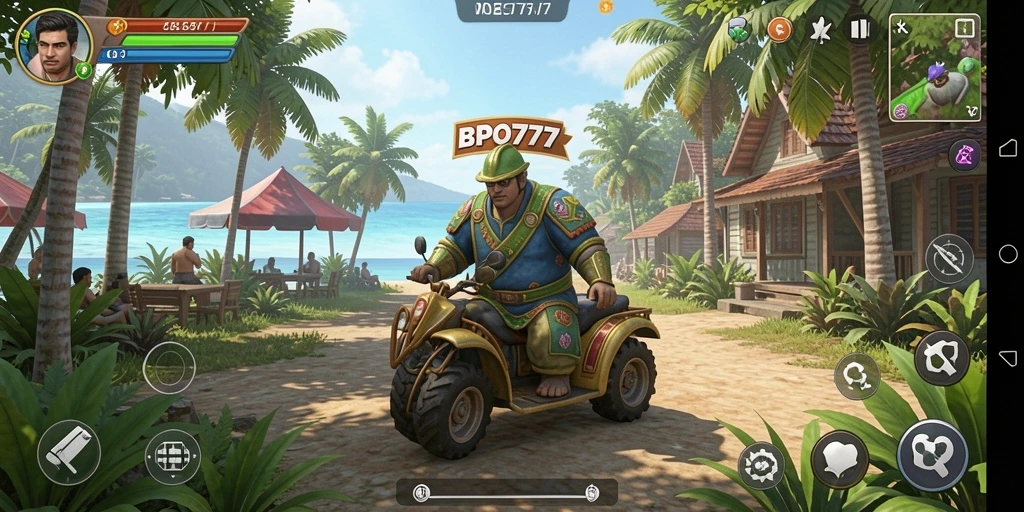 Screenshot gameplay BPO777 yang menunjukkan aksi seru.