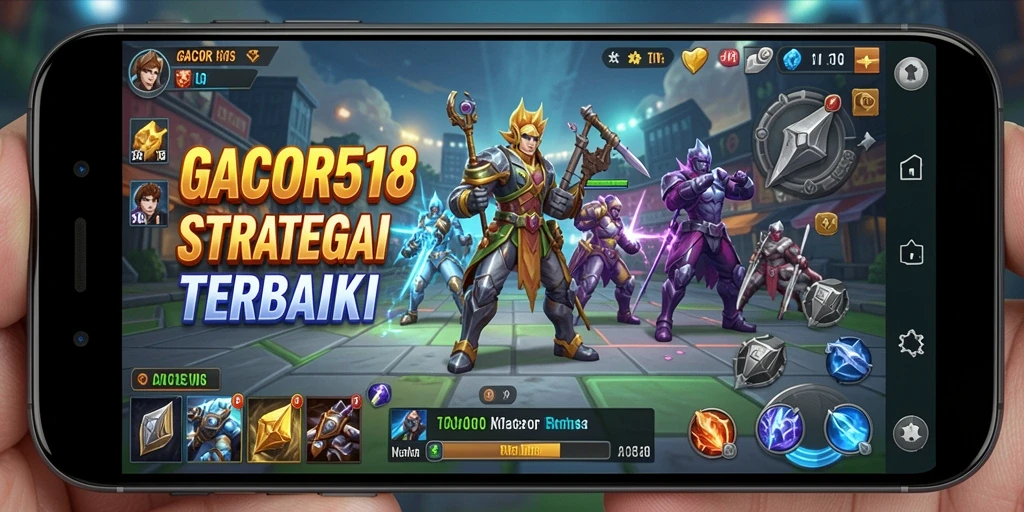 Screenshot GACOR518 menampilkan pertempuran strategis yang mendebarkan.