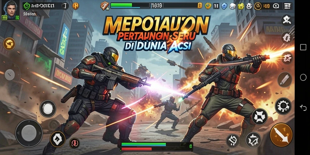 Tampilan aksinya memukau dan penuh energi.