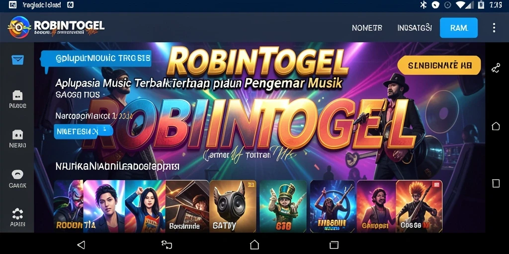 Screenshot gameplay yang menampilkan pengalaman mendengarkan musik yang menyenangkan.