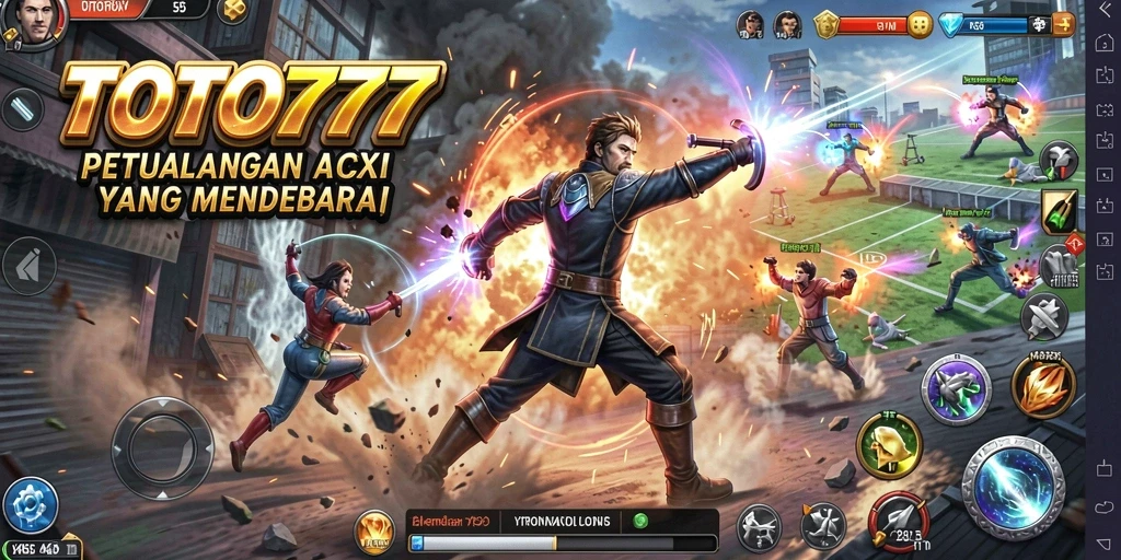 Galeri aksi menegangkan dari gameplay TOTO777.
