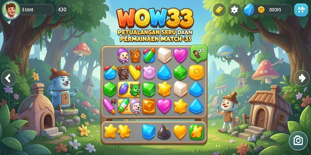 Tampilkan gameplay WOW33 dengan tingkat keseruan tinggi.